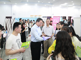 淮北师范大学信息学院举办2019年春季校园双选会
