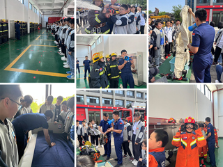 淮北师范大学附属实验小学走进消防队开展“512防灾减灾日”主题教育活动