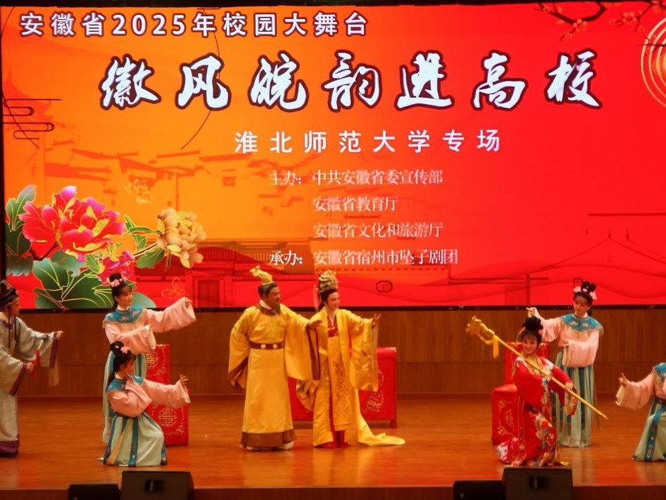 “徽风皖韵进高校”非遗坠子戏走进我校