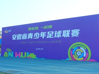 安徽省青少年足球赛大学组在我校举行