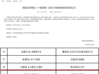 喜报！学校首次获批国家艺术基金