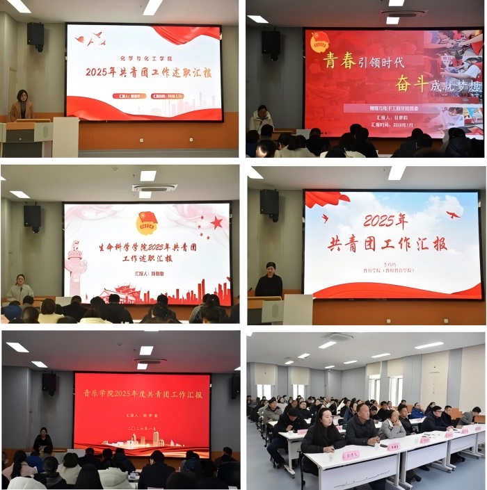 学校召开2025年度院级团委负责人述职评议考核会