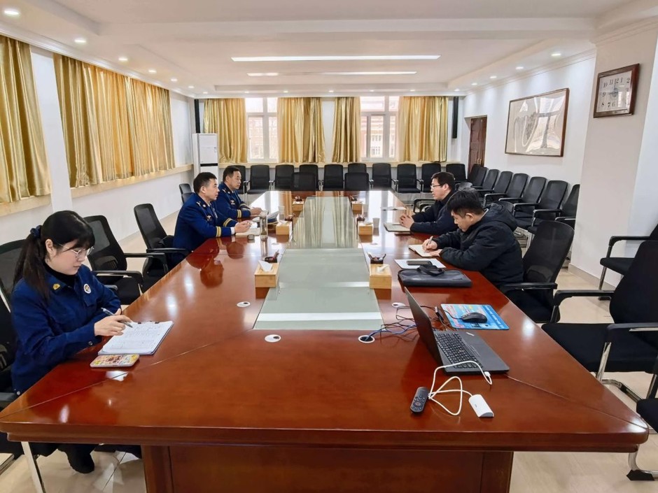淮北市消防救援局到校调研消防安全工作