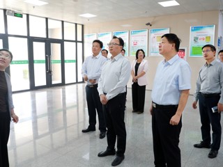 淮北市委书记蒋曦来校调研产教融合工作